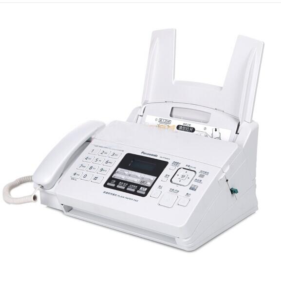 松下（Panasonic）KX-FP7009CN 普通A4纸传真机复印电话一体机中文显示办公商务家用（白色）