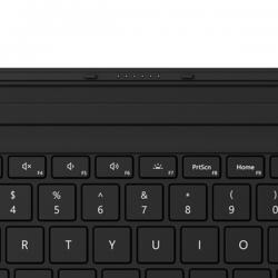 微软 Surface Pro 专业键盘盖（带指纹识别）黑色