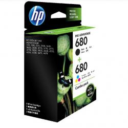 惠普（HP）X4E78AA 680黑彩墨盒套装 (适用于HP DeskJet 2138/3638/3636/3838/4678/4538/3777/3778/5078) 