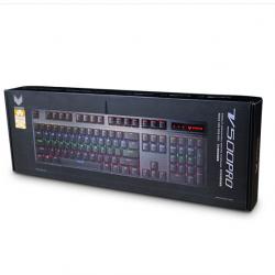 雷柏（Rapoo） V500PRO 104键混光机械键盘