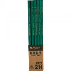 晨光(M&G)文具学生2H绿杆铅笔10支/盒AWP357X4