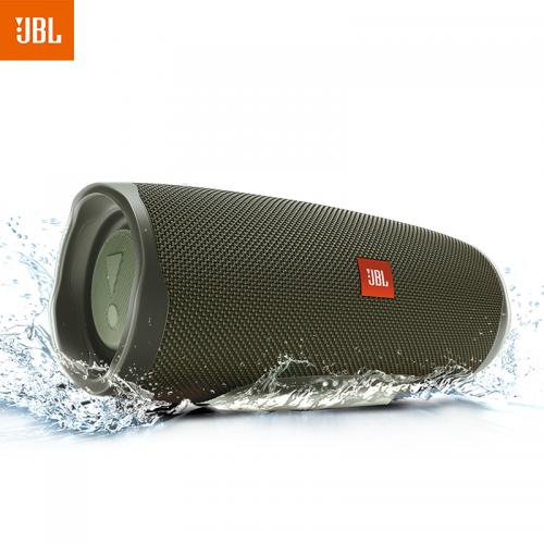 JBL CHARGE4 音乐冲击波四代便携式蓝牙音箱 森林绿