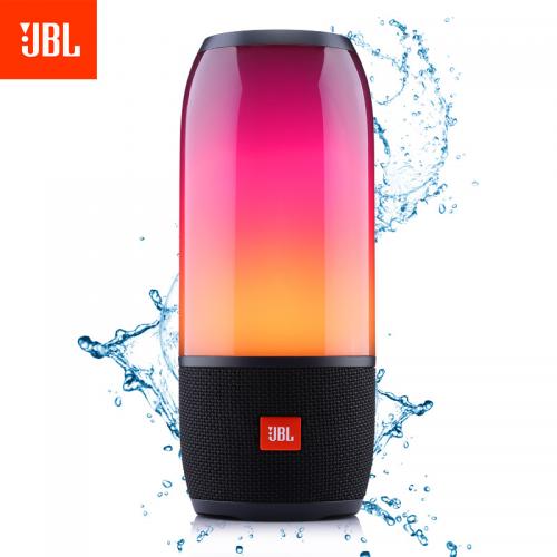 JBL PULSE3 音乐脉动三代 便携式蓝牙音箱 典雅黑