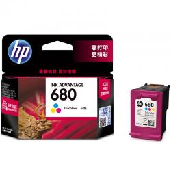 惠普（HP）F6V26AA 680彩色墨盒