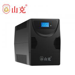 山克SK1000A UPS不间断电源【可带300W电脑2台】