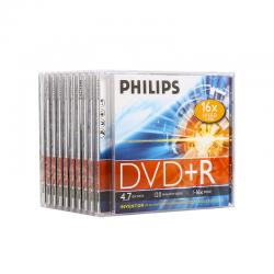 飞利浦DVD+R 光盘/单片盒装10片/包 16速4.7G 