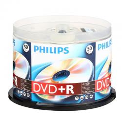 飞利浦DVD+R空白光盘/16速4.7G 桶装50片