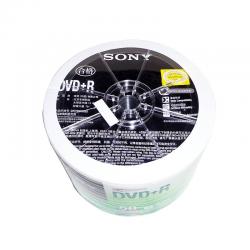 索尼sony4.7g刻录盘 DVD+R 50片简装（无桶）