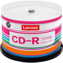 联想CD-R/刻录盘 52速700MB桶装50片