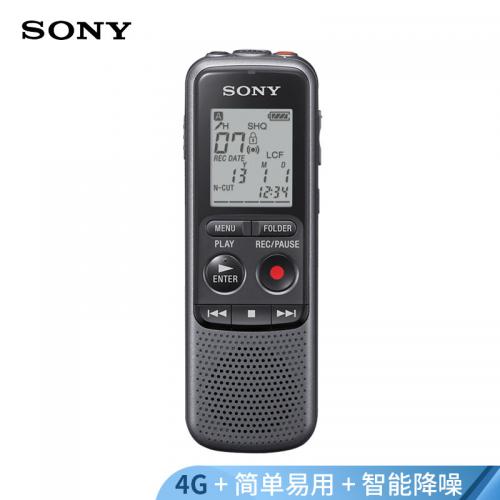 索尼（SONY）数码录音笔 ICD-PX240 4G 黑色