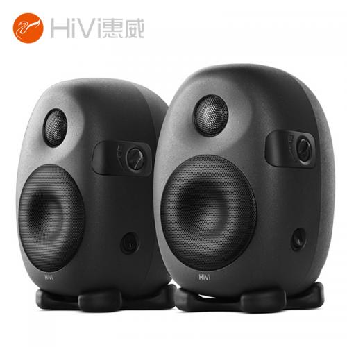 惠威（HiVi）发烧级监听音箱 X3 铁灰色