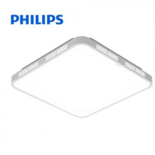 飞利浦（PHILIPS）LED吸顶灯 客厅灯 卧室灯长方形 正方形 现代简约 恒隽亮彩 照明灯饰70W 6500K