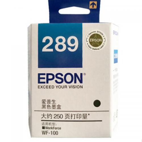 爱普生 EPSON 墨盒 T289 (黑色) 适用于WF-100