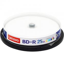 联想BD-R蓝光/刻录盘6-12速25GB10片可打印