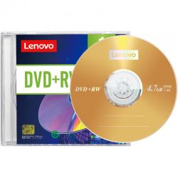 联想DVD+RW 空白光盘/1-4速4.7GB单片盒装可擦写