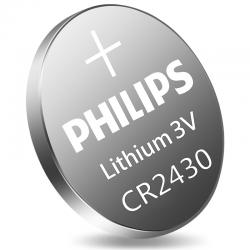 飞利浦（PHILIPS）CR2430纽扣电池3V5粒