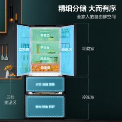 美的 426升 多门对开冰箱 BCD-426WTPZM(E)