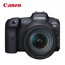 佳能（Canon）EOS R5 8K 微单相机 数码相机 旗舰型微单套机 全画幅微单 专业微单 8级双防抖(机身X镜头)(RF24-105mm F4 L IS USM)