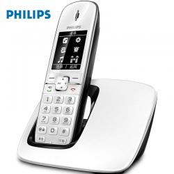 飞利浦（PHILIPS） DCTG4901 无绳电话机 无线座机 单头机 办公家用 黑名单 来电报号/电话簿/反色屏幕 白色