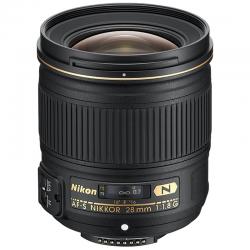 尼康(Nikon) AF-S 28mm f/1.8G 尼康卡口 67mm口径 广角定焦镜头