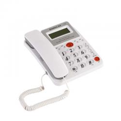 齐心 T100 电话机 多功能超值 白