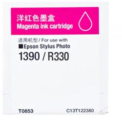 爱普生 EPSON 墨盒 T0853 C13T122380 （洋红色）