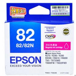 爱普生 EPSON 墨盒 T0823 （洋红色）