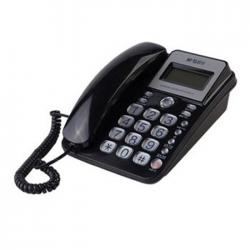 晨光（M&G） AEQ96754 标准型经典水晶按键电话机 (黑色)