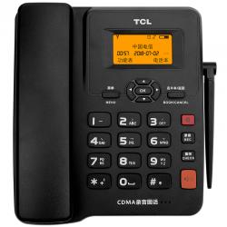 TCL 无线插卡电信版 CF203 （黑色） 录音版