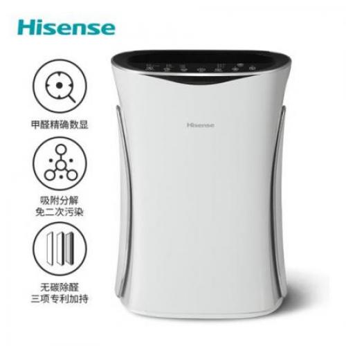 海信（Hisense）空气净化器 甲醛数显 三大专利除甲醛除霾净化器 无炭纤维滤网 除菌除二手烟KJ350F-FQ1