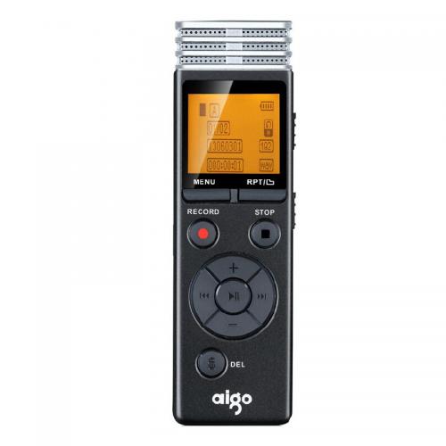 爱国者 R5503 72小时超长时间远距离高清降噪专业录音笔 8G黑色(计价单位:支)