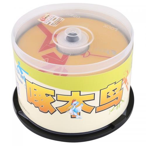 啄木鸟 DVD-R 16速 4.7G 运动系列 橙色 桶装50片 刻录盘