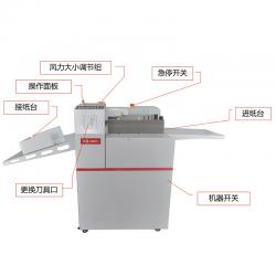 震旦AURORA 全自动压痕机高速自动进纸折痕机电动折页机数码折纸机5挡调节6000张/小时（100张/分）AYH-365