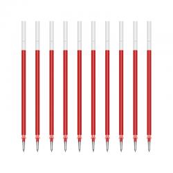 斑马牌（ZEBRA） C-RJAH5 中性笔替芯 0.5mm 红色 10支/盒