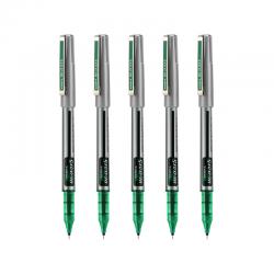 斑马牌（ZEBRA） BE-αDX5 中性笔 0.5mm 绿色 5支装