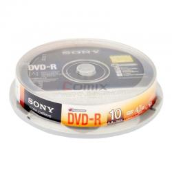 索尼SONY DVD-R 光盘 4.7GB 16X(10片装)