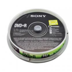 索尼sony 4.7g光盘 dvd刻录盘 空白光盘 碟片 sony光盘 50片装 DVD-R 50片桶装行业版