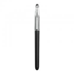 齐心（Comix）黑色金属笔夹大容量全针管笔中性笔签字笔水笔0.5mm 12支盒 GP360
