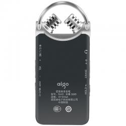 爱国者（aigo）录音笔 R6601 16G 微型 专业 学习/会议采访培训录音 高清远距降噪 MP3播放器