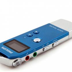飞利浦 PHILIPS VTR5600 4GB 数字降噪 便捷USB拔插录音笔 蓝色