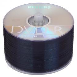 飞利浦（PHILIPS）DVD-R光盘/刻录盘 16速4.7G 手拎乖乖桶 桶装50片