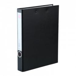 齐心（Comix）NO.333 A4纸板文件夹 长押夹加板夹 黑色 单个装