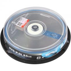 纽曼（Newsmy）DVD+R DL空白光盘/刻录盘 8速8.5G 单面双层系列 桶装DVD刻录碟片10片