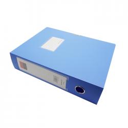 欧标（MATE-1ST）B1903 75mm档案盒加厚 粘扣文件盒 档案收纳盒 颜色：黑色、规格：75mm