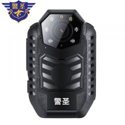 警圣 DSJ-J8执法记录仪高清1296P红外夜视别针背夹激光定位录音拍照隐形便携式肩夹现场专业微型摄像机32G版