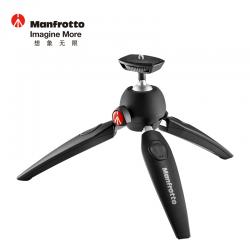 曼富图（Manfrotto）新款 MT PIXI EVO系列微单卡片相机迷你三脚架 桌面便携三脚架 黑色