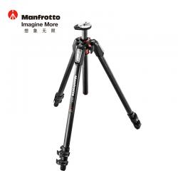 曼富图（Manfrotto）三脚架 MT055CXPRO3 新055系列 碳纤维三节三脚架 可横置中轴 承重9kg