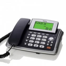 TCL 127 家用语音电话机 黑色