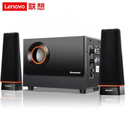 联想（Lenovo） C1530 音箱音响电脑台式机笔记本电脑音箱套装低音炮多媒体2.1声道 黑色