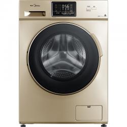 美的（Midea）洗衣机全自动滚筒洗衣机 10公斤kg变频除菌大容量MG100S31DG5金色
